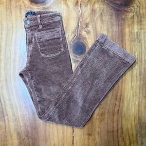 Prana Ashland Women's Hiking Pants 2 Corduroy Flare Organic Cotton Stretch LL23